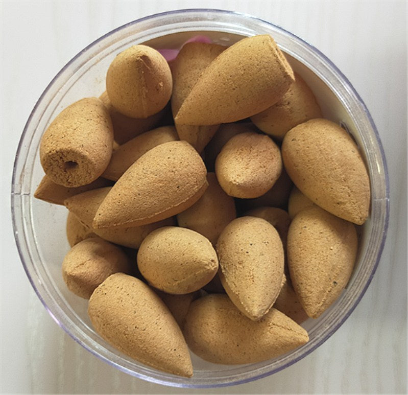 Encens Cône Thaï — Santal, Lavande & Parfums Naturels — Tour d'Encens Zen