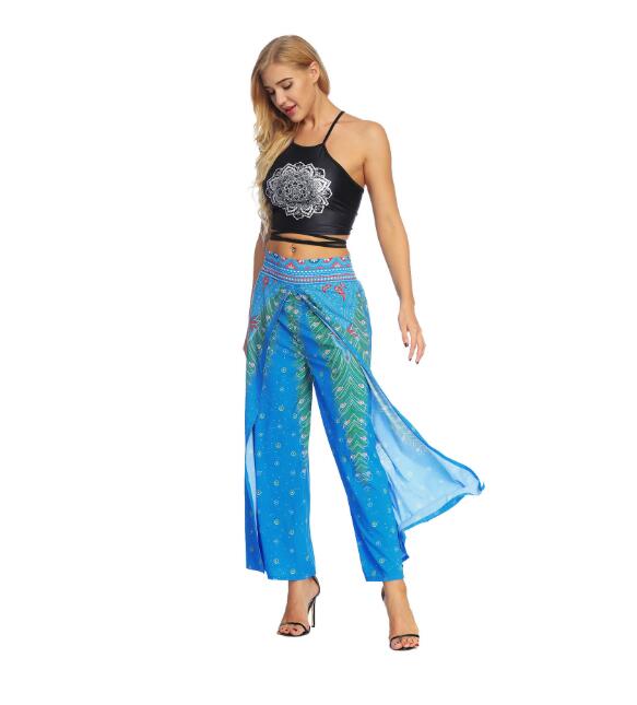 Pantalon Large Boho Yoga Thaïlandais — 7 Motifs — Tailles S/M & L/XL
