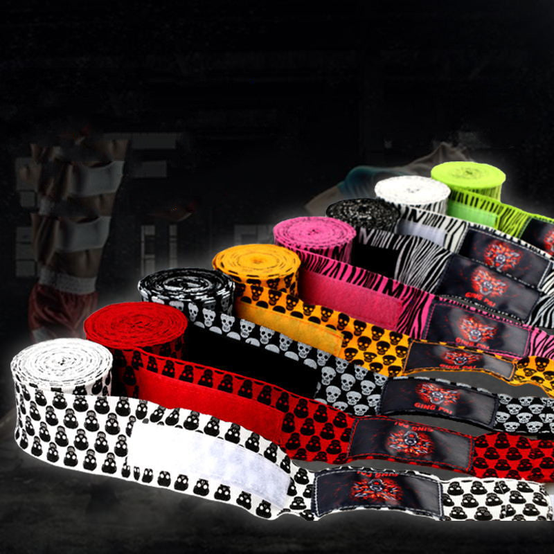 Bandages Muay Thaï Coton Premium — 9 Coloris — 3m & 5m