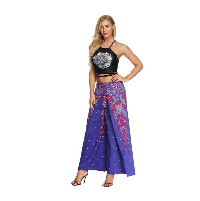 Pantalon Large Boho Yoga Thaïlandais — 7 Motifs — Tailles S/M & L/XL