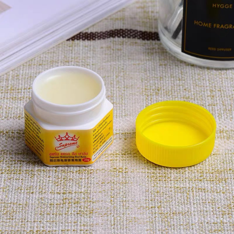 Crème à la Banane Thaïe — Anti-Craquelures Mains & Talons — Format Pocket 20g