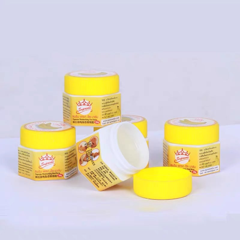 Crème à la Banane Thaïe — Anti-Craquelures Mains & Talons — Format Pocket 20g