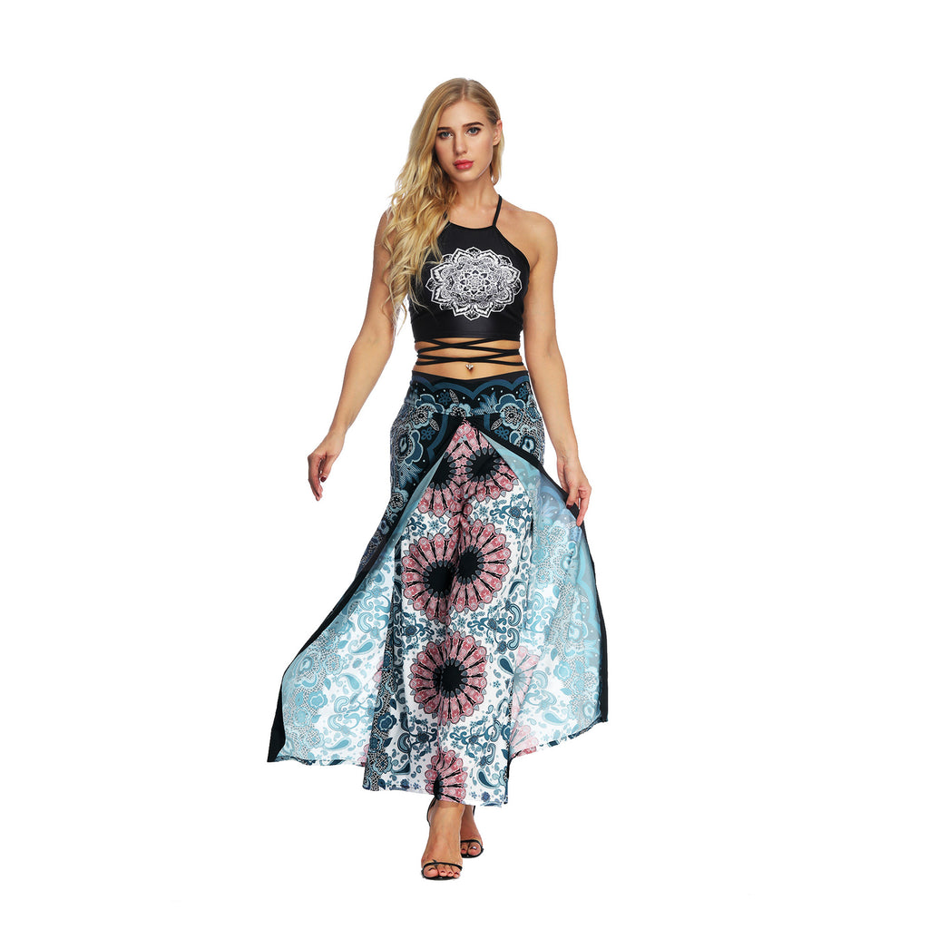 Pantalon Large Boho Yoga Thaïlandais — 7 Motifs — Tailles S/M & L/XL