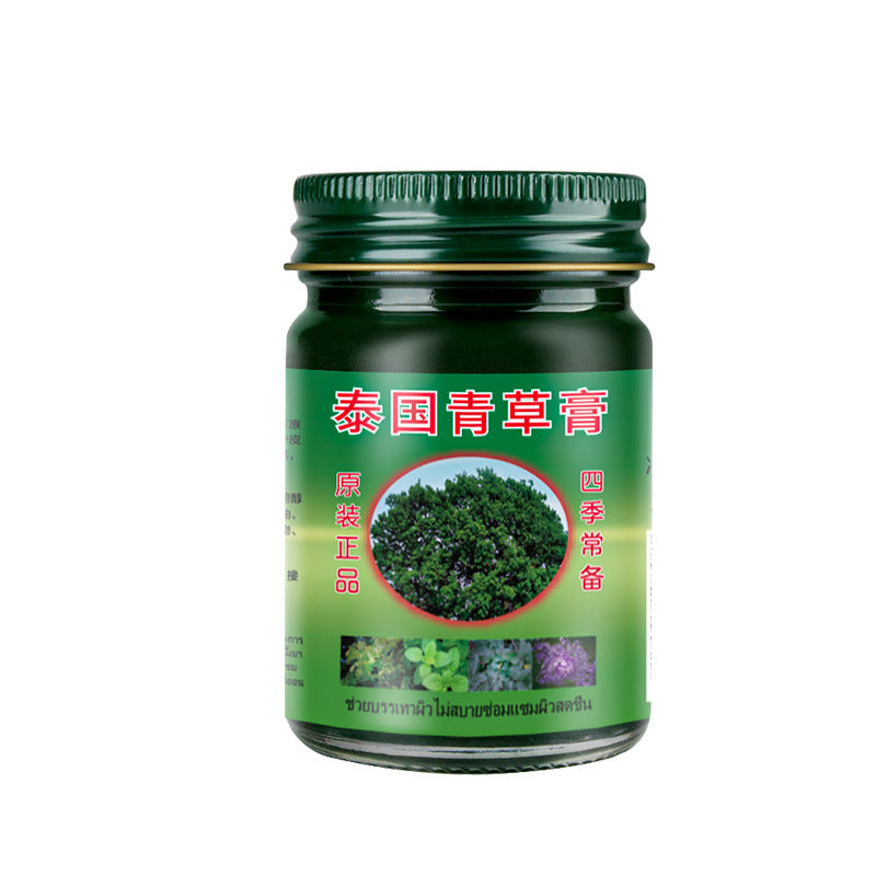 Baume Vert aux Herbes Thaïes — Anti-Moustiques & Apaisant — 100% Naturel