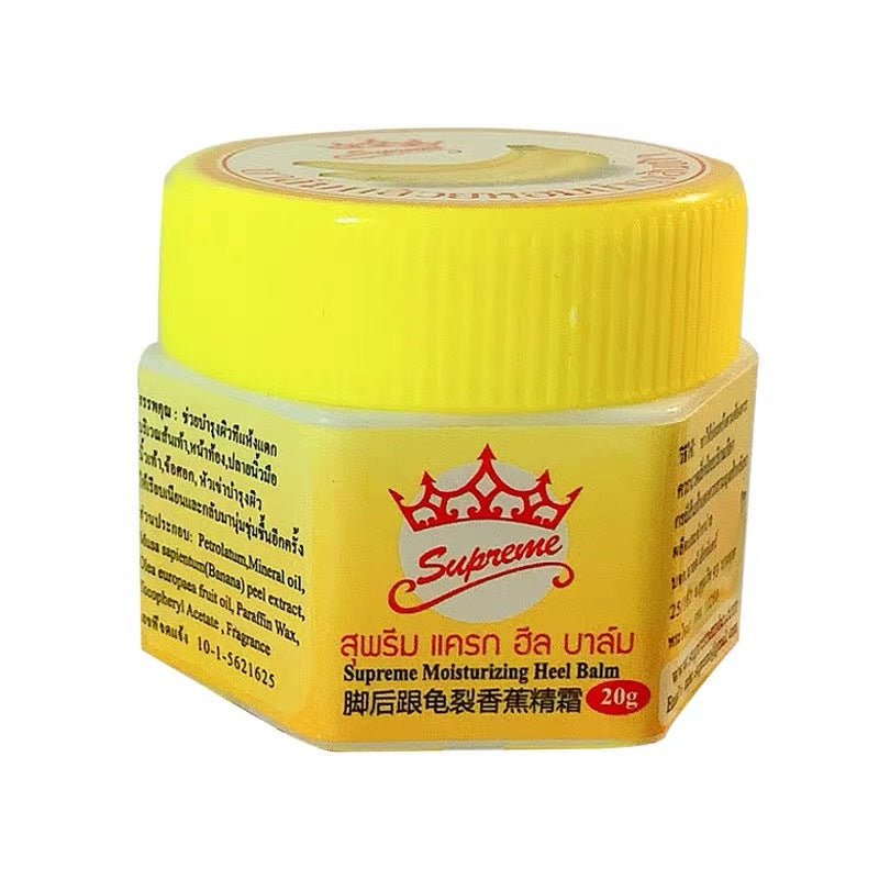 Crème à la Banane Thaïe — Anti-Craquelures Mains & Talons — Format Pocket 20g