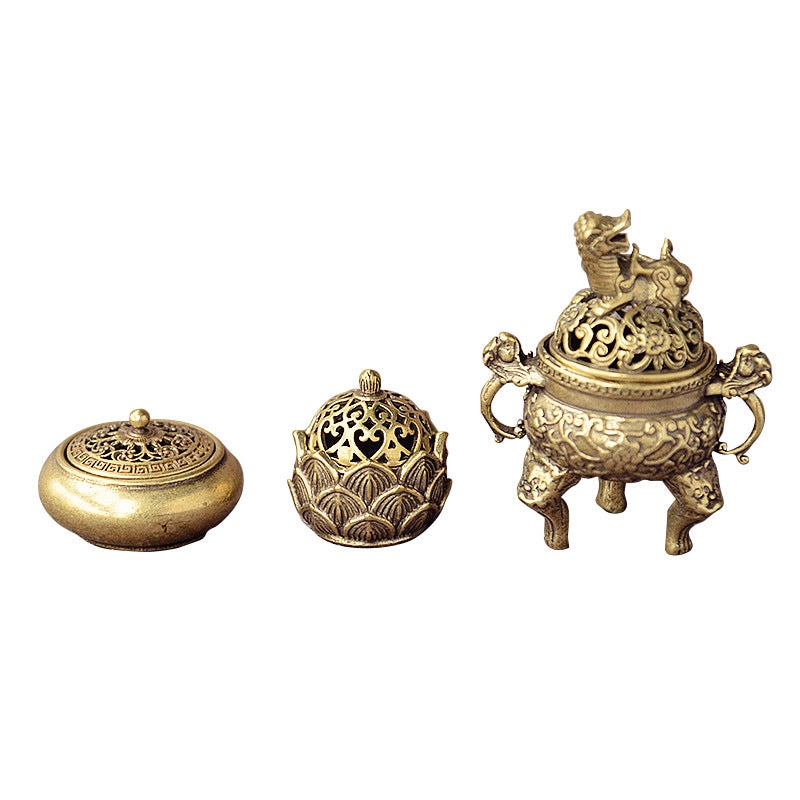 Porte-Encens Lotus Ajouré Thaï — Zen, Déco & Spiritualité