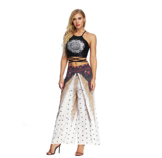 Pantalon Large Boho Yoga Thaïlandais — 7 Motifs — Tailles S/M & L/XL