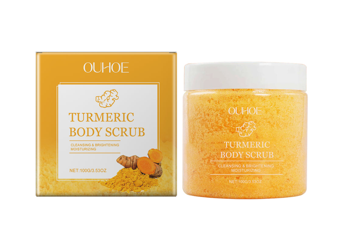 Scrub Corps au Curcuma Thaï — Gommage Exfoliant & Éclat Naturel