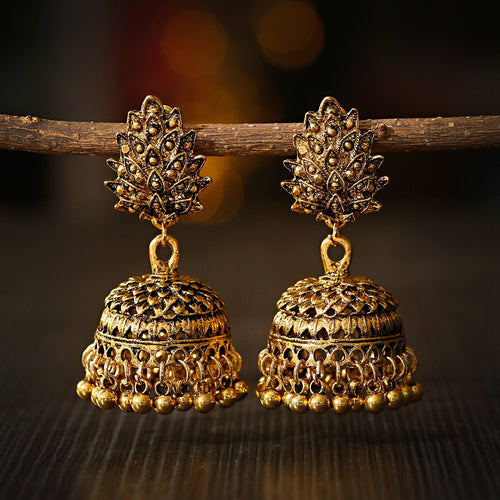 Boucles d'Oreilles Clochettes & Pompons Style Thaï Vintage — Bohème & Colorées