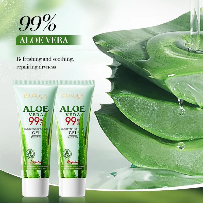 Gel Aloe Vera Apaisant & Hydratant — 1 à 5 pièces — Visage & Corps