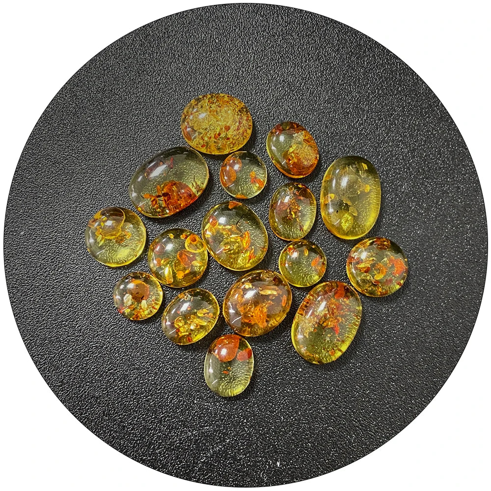 Bague Fleur Vintage Argent Sterling 925 & Pierre d'Ambre Naturelle — Tailles 6 à 10