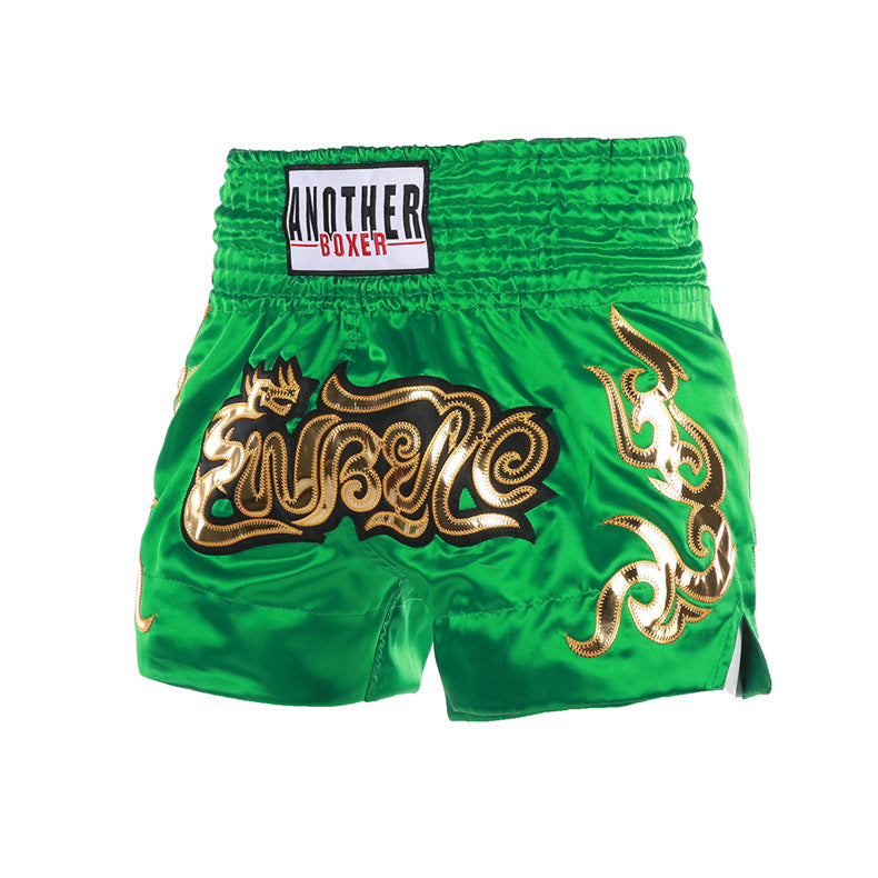 Short Muay Thaï Authentique — Style Thaïlandais — Adulte & Enfant — 9 Coloris
