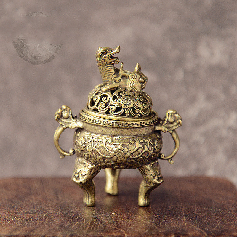 Porte-Encens Lotus Ajouré Thaï — Zen, Déco & Spiritualité